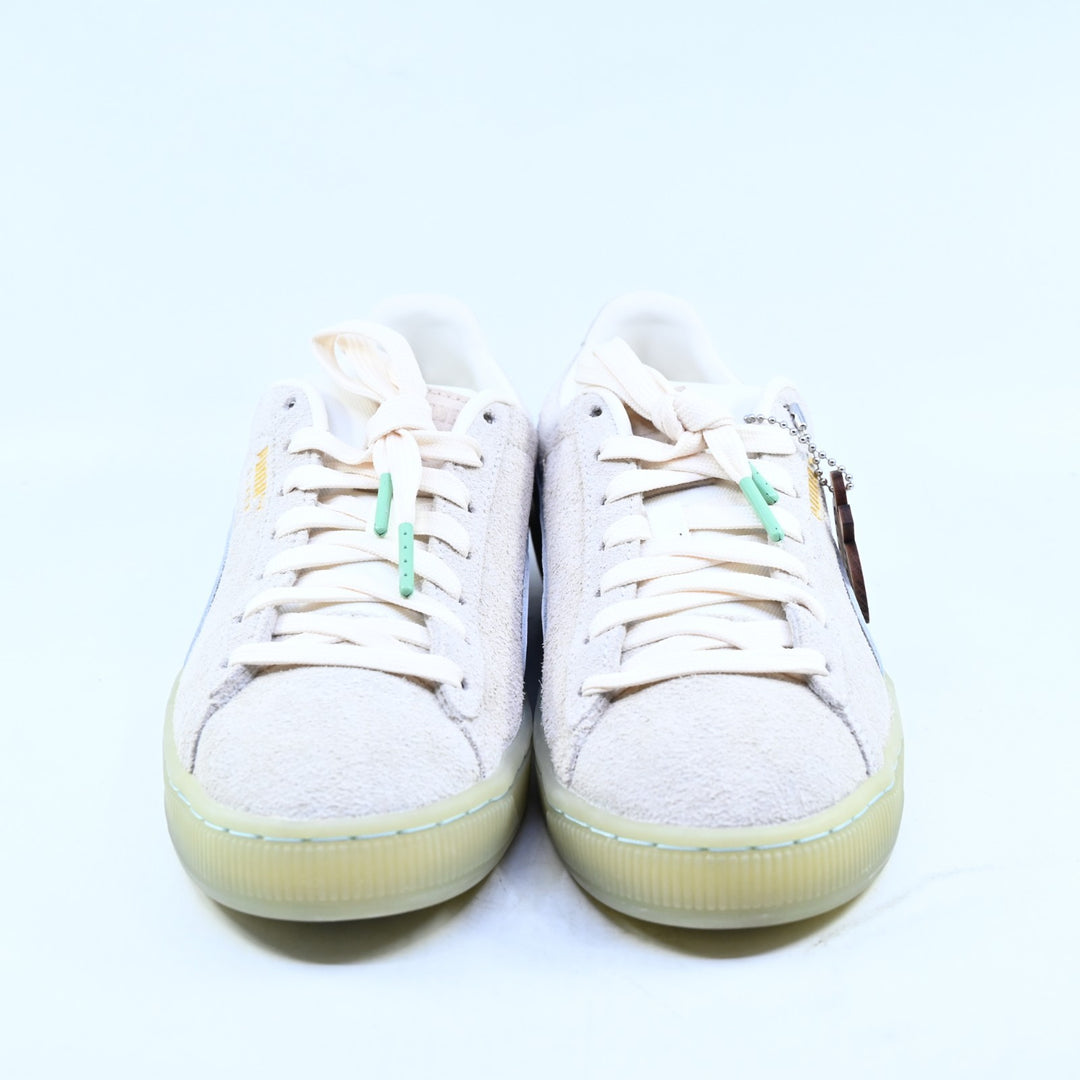 UNUSED! Animal Crossing: New Horizons - Puma Suede Whisper White Mens US7.5 Shoe
