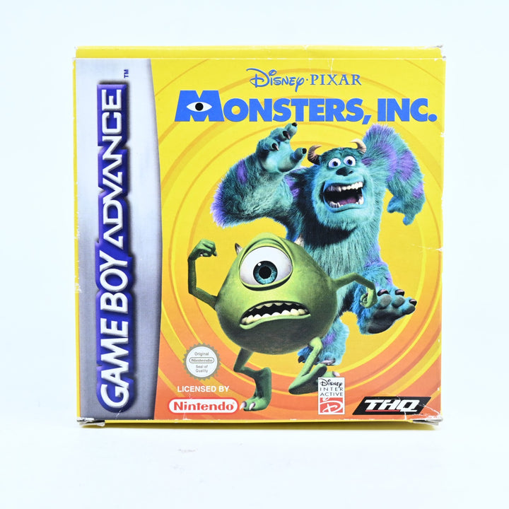 Monsters, Inc. - Nintendo Gameboy Advance / GBA Boxed Game - PAL - FREE POST!