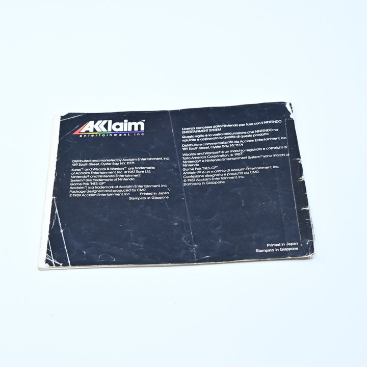 Wizards & Warriors - Nintendo Entertainment System / NES Boxed Game - PAL