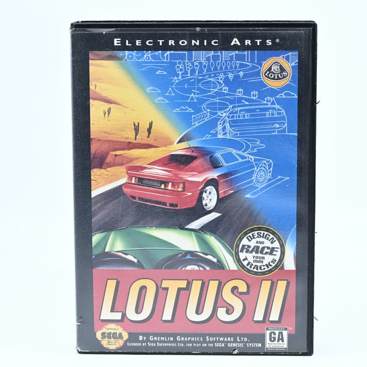 Lotus II - Sega Mega Drive Game - PAL - FREE POST! - No Manual - FREE POST!