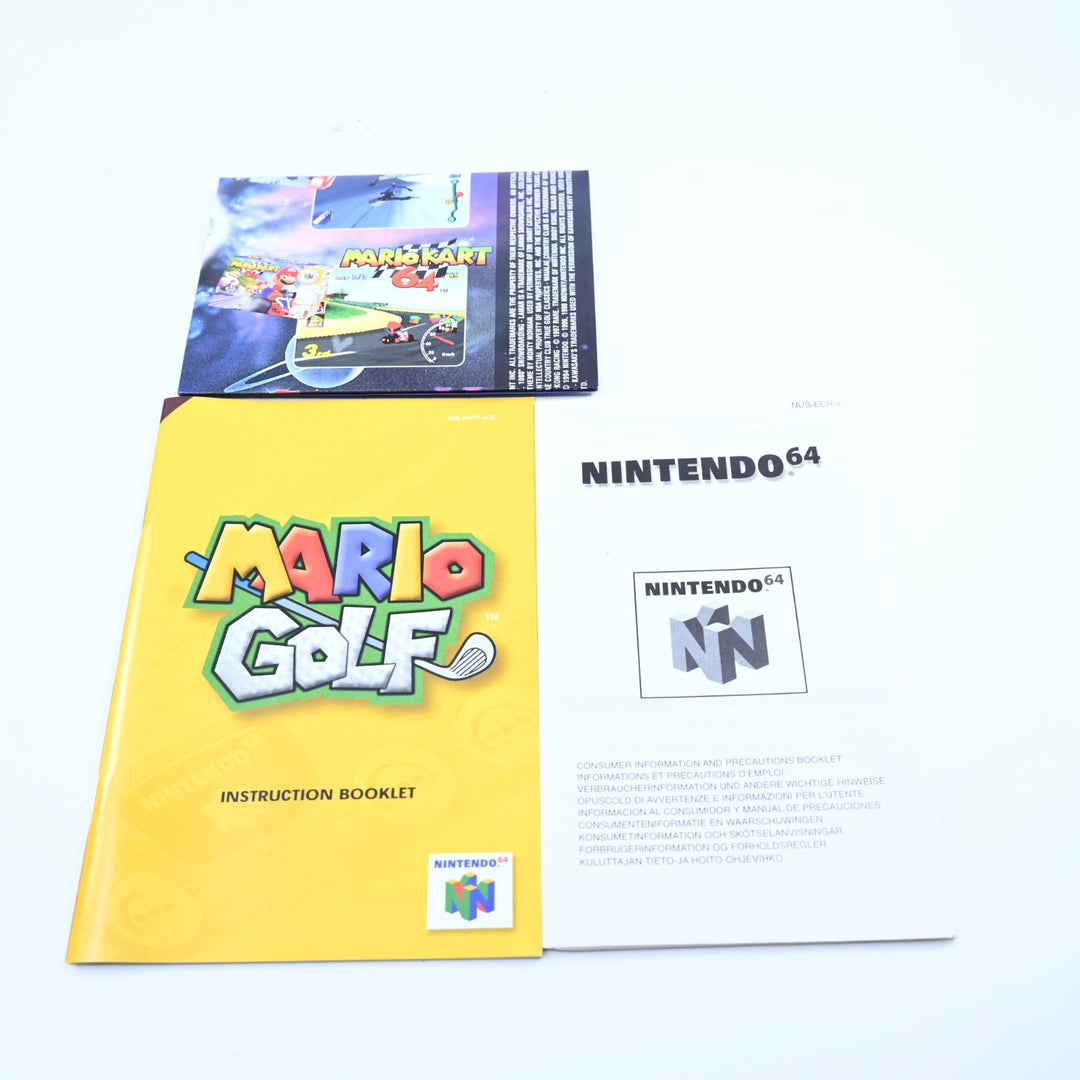 Mario Golf - N64 / Nintendo 64 Boxed Game - PAL - FREE POST!