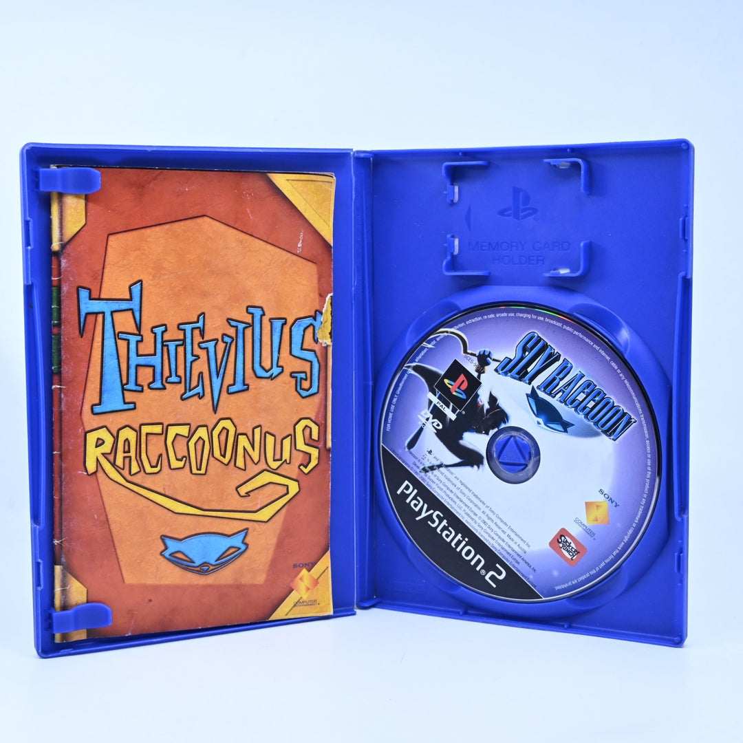 Sly Raccoon - Sony Playstation 2 / PS2 Game + Manual - PAL - FREE POST!