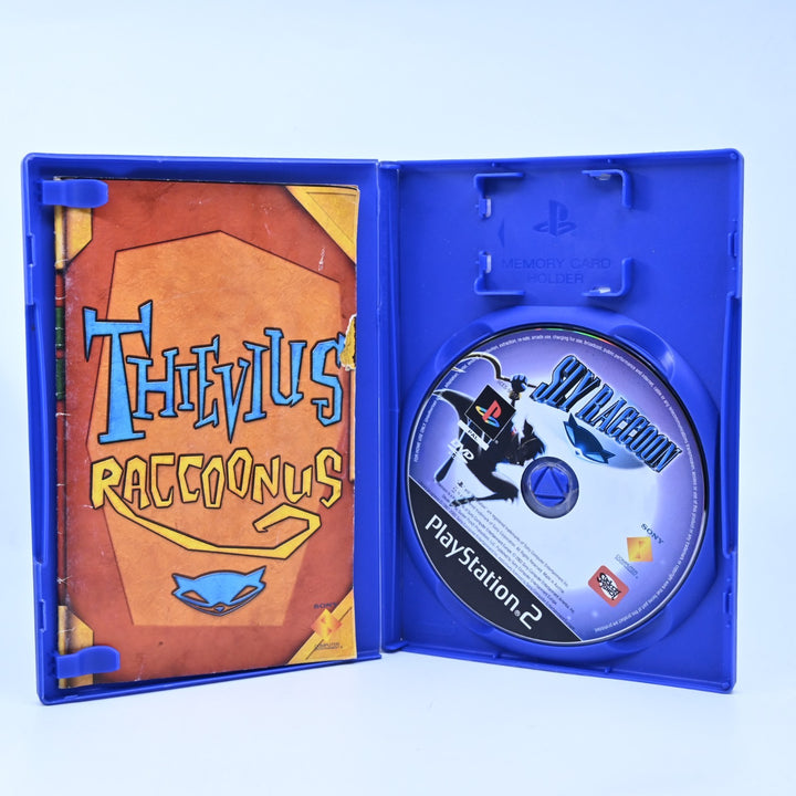 Sly Raccoon - Sony Playstation 2 / PS2 Game + Manual - PAL - FREE POST!