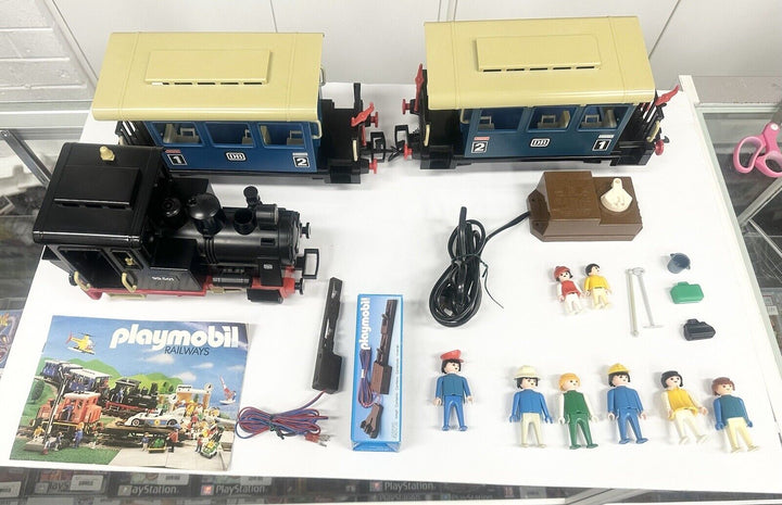 Vintage Playmobil 4000 Electric Train Set - Working - Made In West Germany! RARE