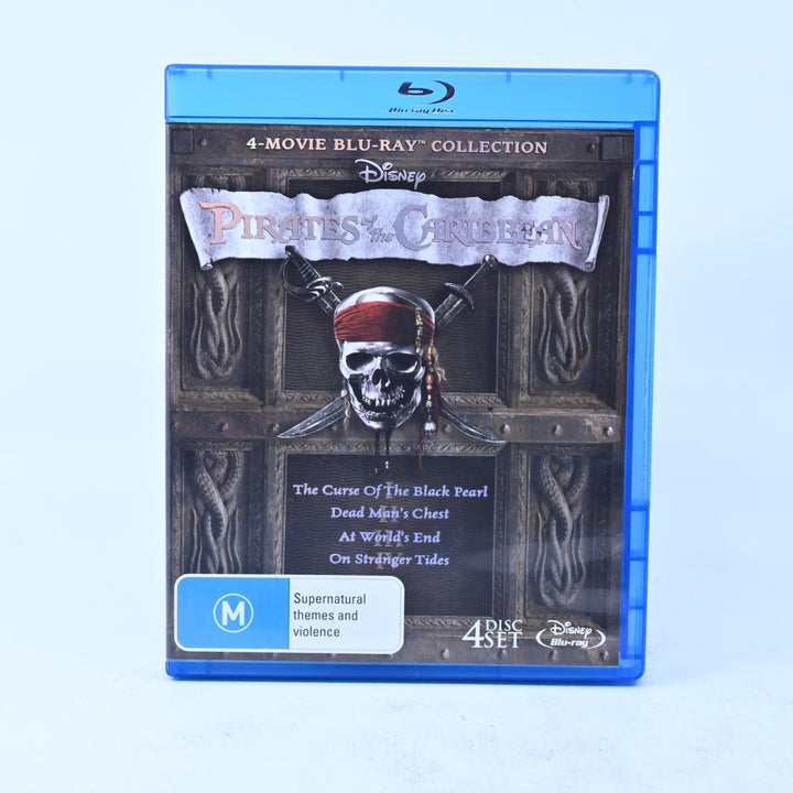 Pirates of the Caribbean - 4 Movie Collection - Region B - Blu-ray