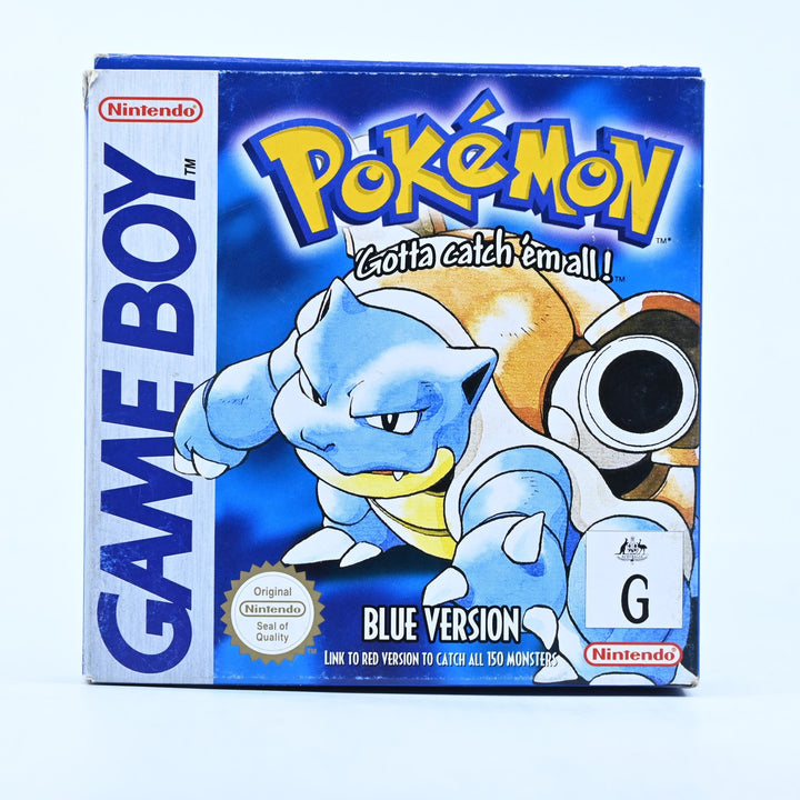 Pokemon Blue Version - Nintendo Gameboy Boxed Game - PAL - NEW SAVE BATTERY!