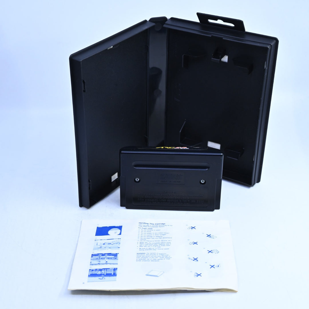 DJ Boy - Sega Mega Drive Game + Manual - PAL - FREE POST!