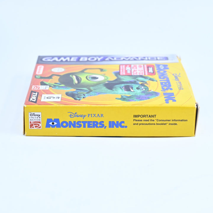 Monsters, Inc. - Nintendo Gameboy Advance / GBA Boxed Game - PAL - FREE POST!