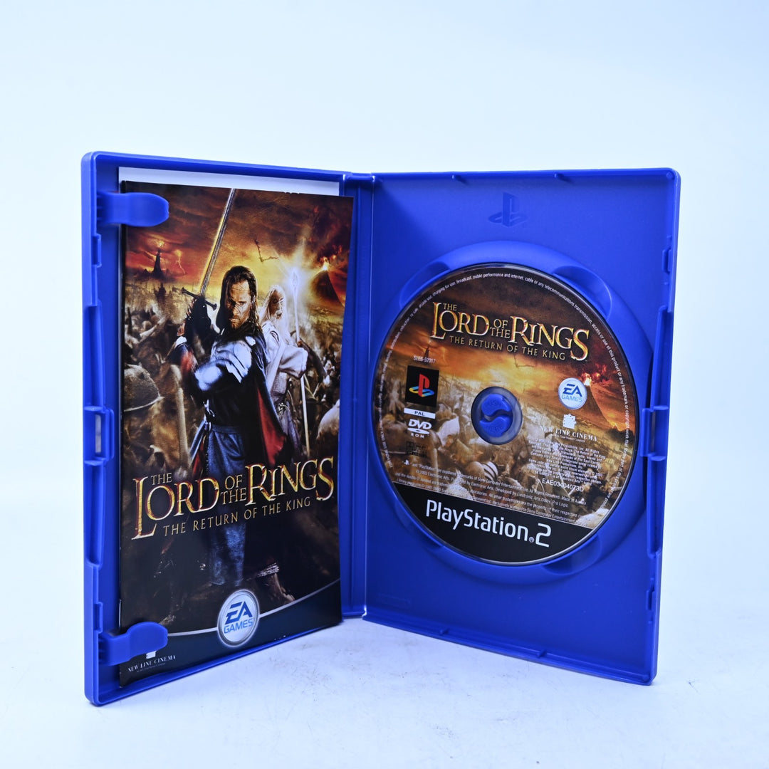The Lord of the Rings: The Return of the King - PS2 Game + Manual - PAL