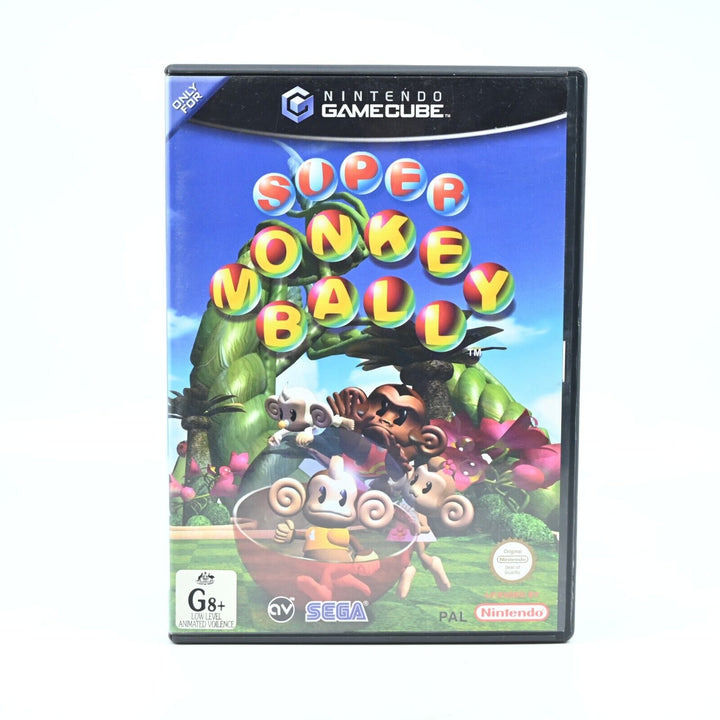 Super Monkey Ball - Nintendo Gamecube Game + Manual - PAL - FREE POST!