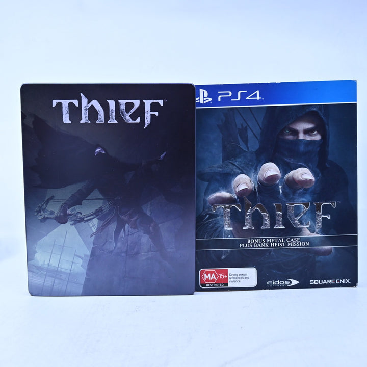 Thief - Steelbook Edition - Sony Playstation 4 / PS4 Game - MINT DISC!