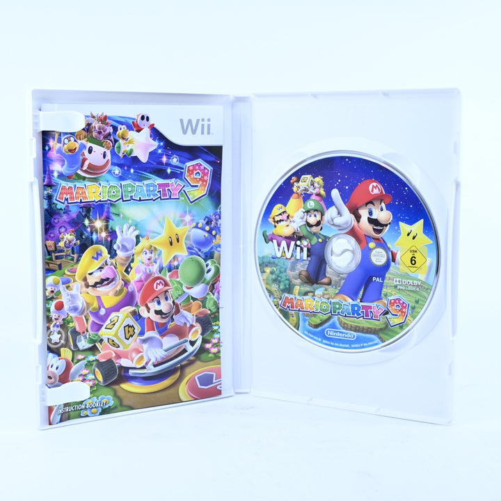 Mario Party 9 - Nintendo Wii Game + Manual - PAL - MINT DISC!