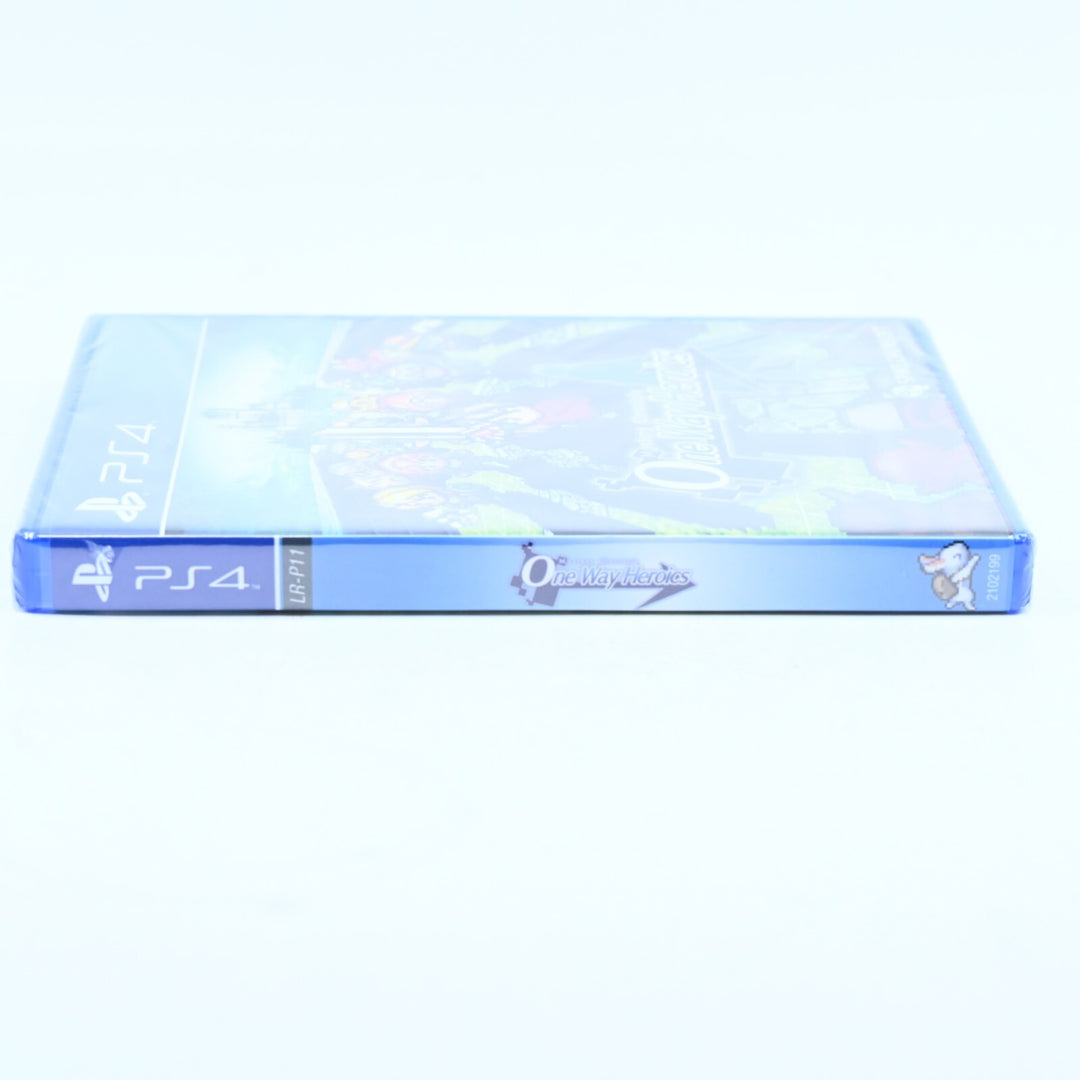 SEALED! One Way Heroics - LR-P11 - Sony Playstation 4 / PS4 Game + Card