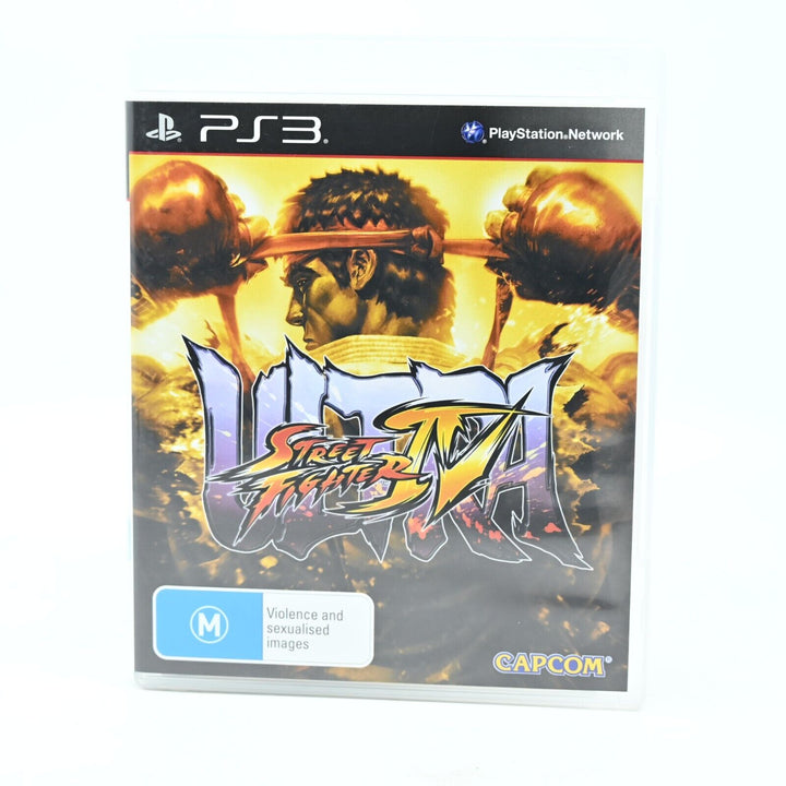 Ultra Street Fighter IV - Sony Playstation 3 / PS3 Game + Manual - FREE POST!