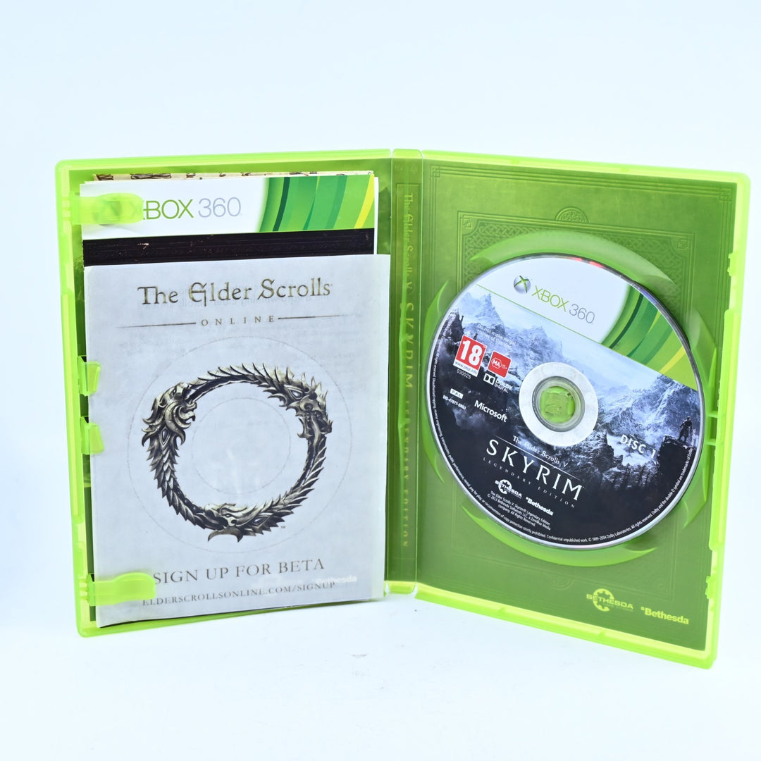 The Elder Scrolls V: Skyrim Legendary Edition - Xbox 360 Game + Manual - PAL