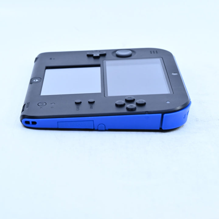 Blue / Black - Nintendo 2DS Console + 4GB SD - FTR-001 - PAL - FREE POST!