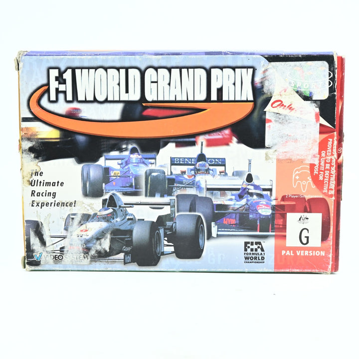 F-1 World Grand Prix - N64 / Nintendo 64 Boxed Game - PAL - FREE POST!