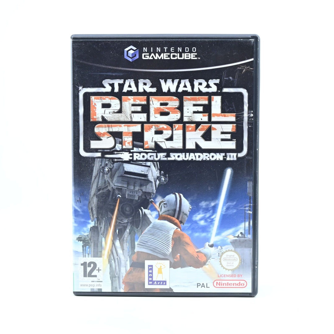 Star Wars Rogue Squadron III: Rebel Strike - Nintendo Gamecube Game + Manual PAL