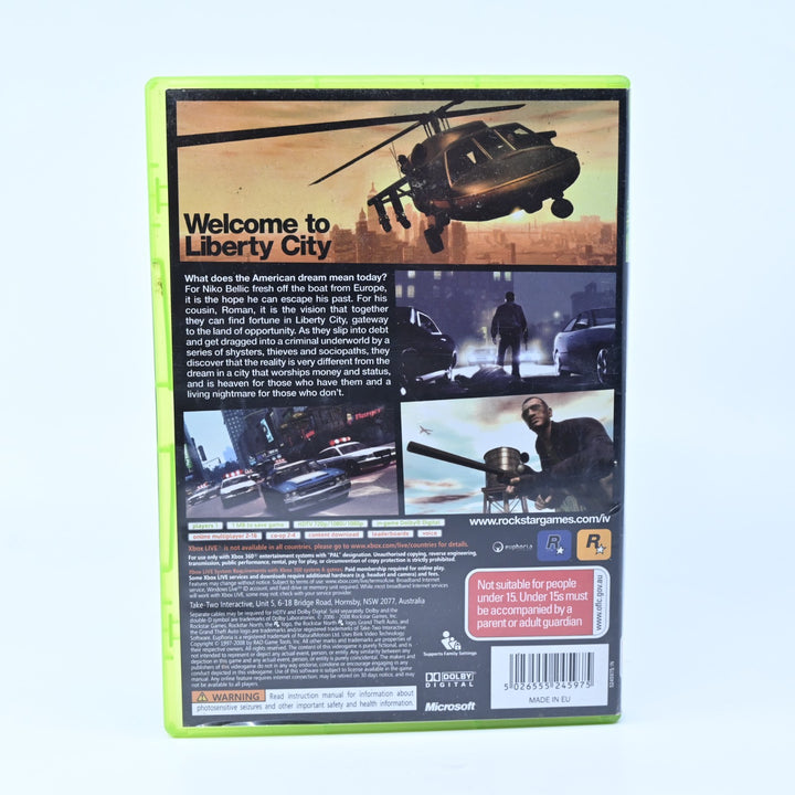 Grand Theft Auto IV: Special Edition - Xbox 360 Game + Manual