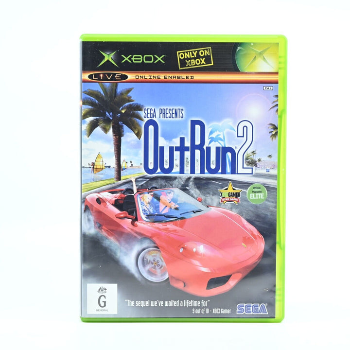 Outrun 2 - Original Xbox Game + Manual - PAL - MINT DISC!