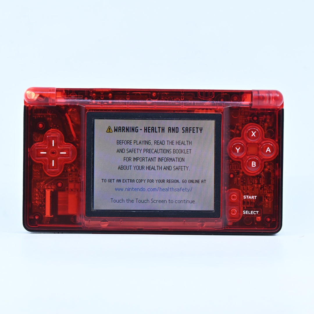 Red/Black - Custom Gameboy Macro - Nintendo Gameboy Advance / GBA Console - PAL