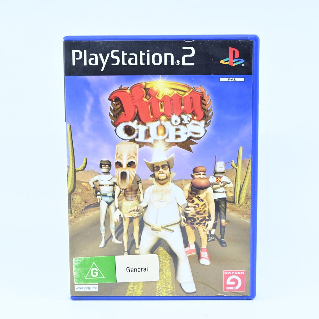 King of Clubs - Sony Playstation 2 / PS2 Game + Manual - PAL - MINT DISC!
