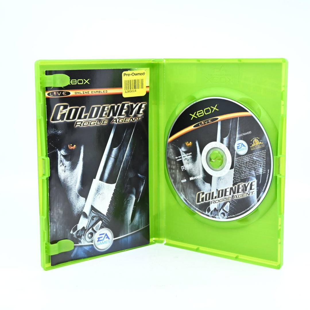 Goldeneye: Rogue Agent - Original Xbox Game + Manual - PAL - FREE POST!