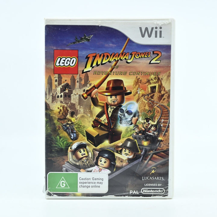 LEGO Indiana Jones 2: Adventure Continues - Nintendo Wii Game - NEAR MINT DISC!