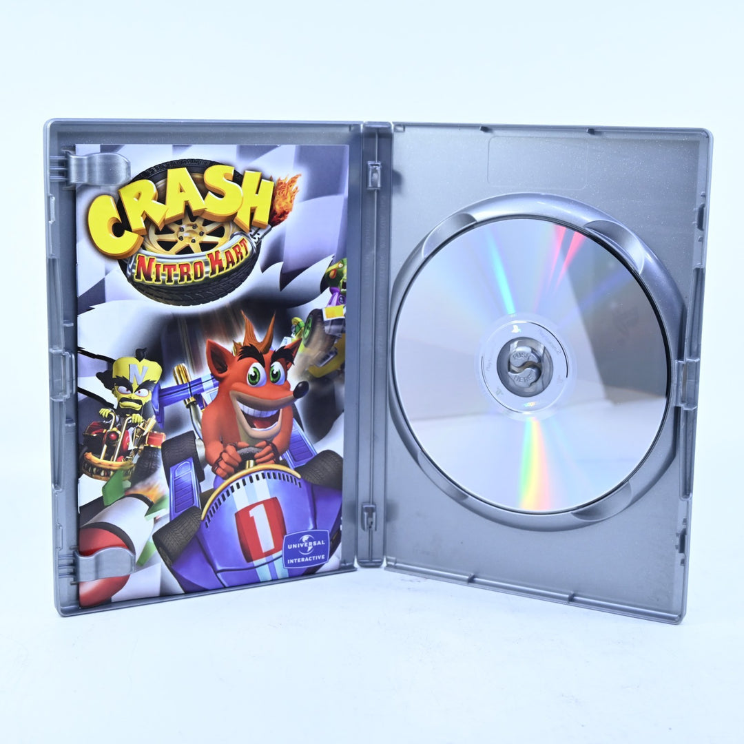 Crash Nitro Kart - Sony Playstation 2 / PS2 Game + Manual - PAL - MINT DISC!