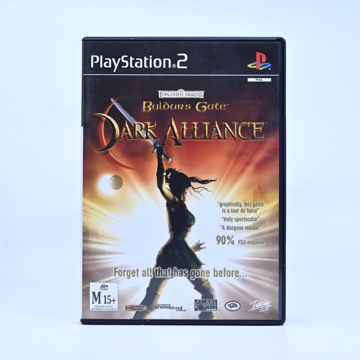 Baldur's Gate: Dark Alliance - Sony Playstation 2 / PS2 Game + Manual - PAL