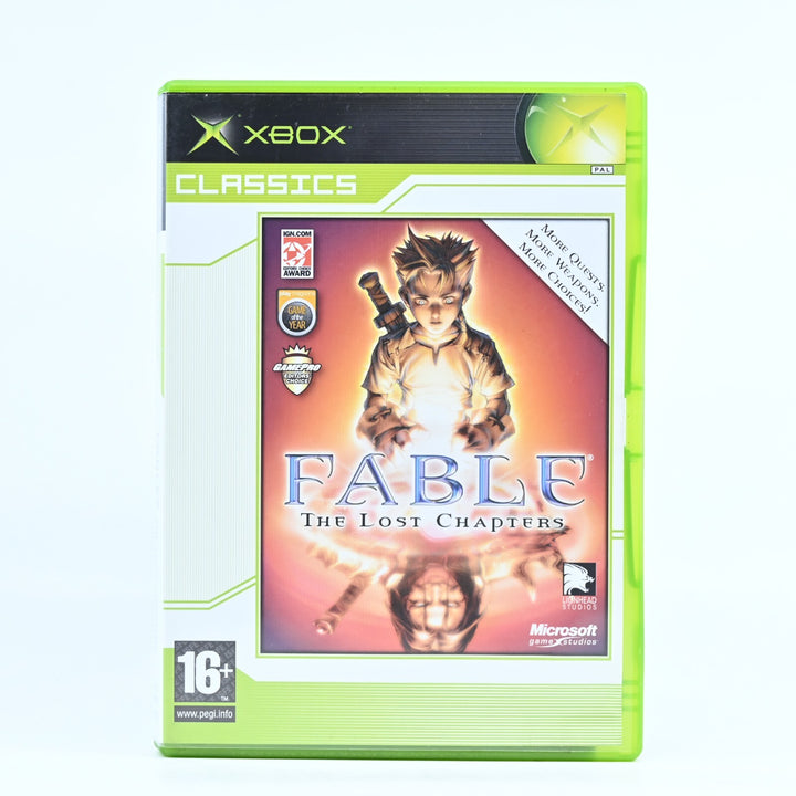Fable: The Lost Chapters - Original Xbox Game + Manual - PAL - MINT DISC!
