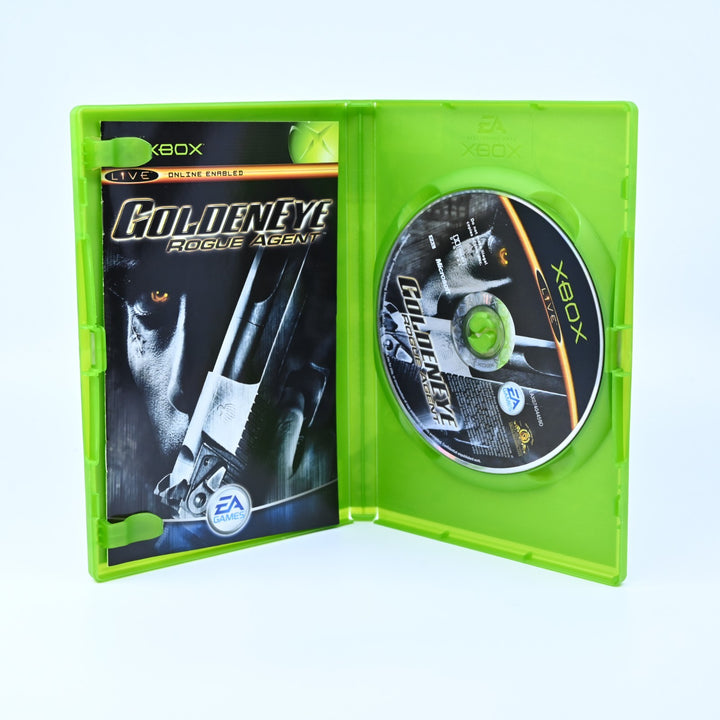 Goldeneye: Rogue Agent - Original Xbox Game + Manual - PAL - MINT DISC!