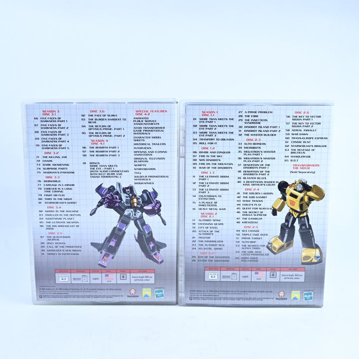 Transformers - Complete Collection - 17 Discs - Region 4 - DVD Boxset
