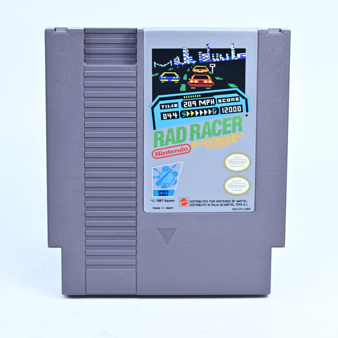 Rad Racer - Nintendo Entertainment System / NES Boxed Game - No Manual - PAL