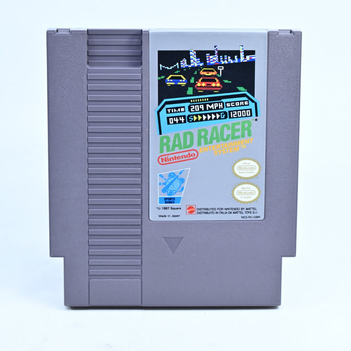 Rad Racer - Nintendo Entertainment System / NES Boxed Game - No Manual - PAL