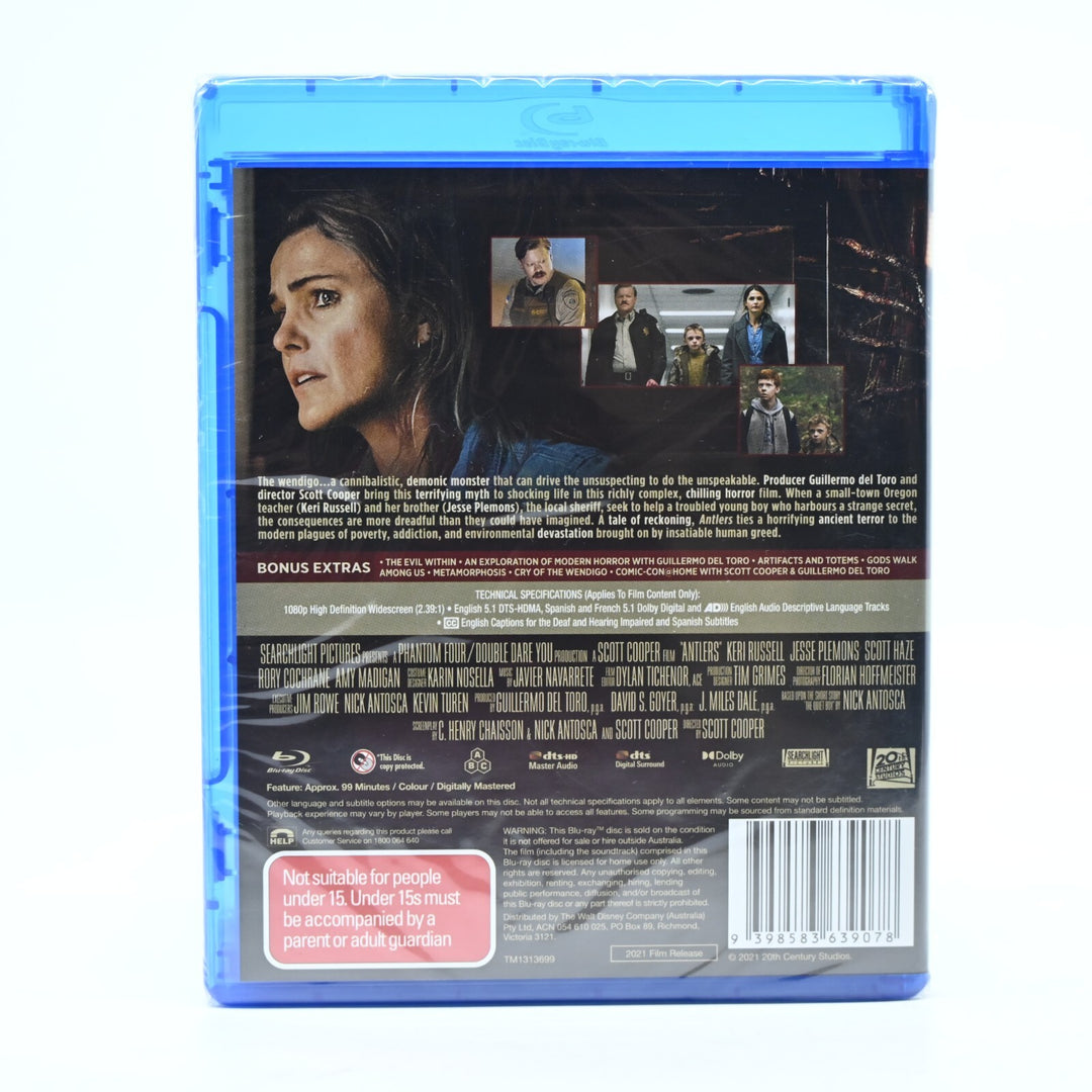 SEALED! Antlers - Blu-ray - AUS PAL