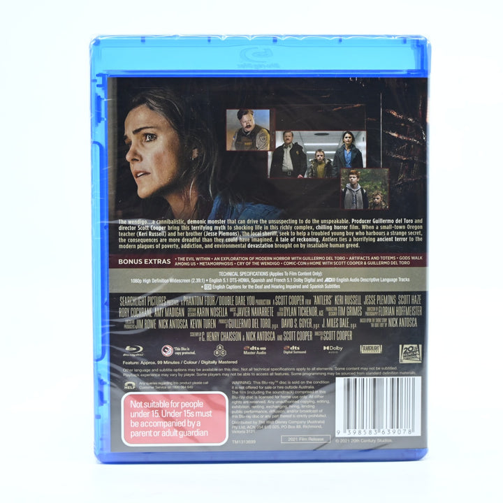 SEALED! Antlers - Blu-ray - AUS PAL
