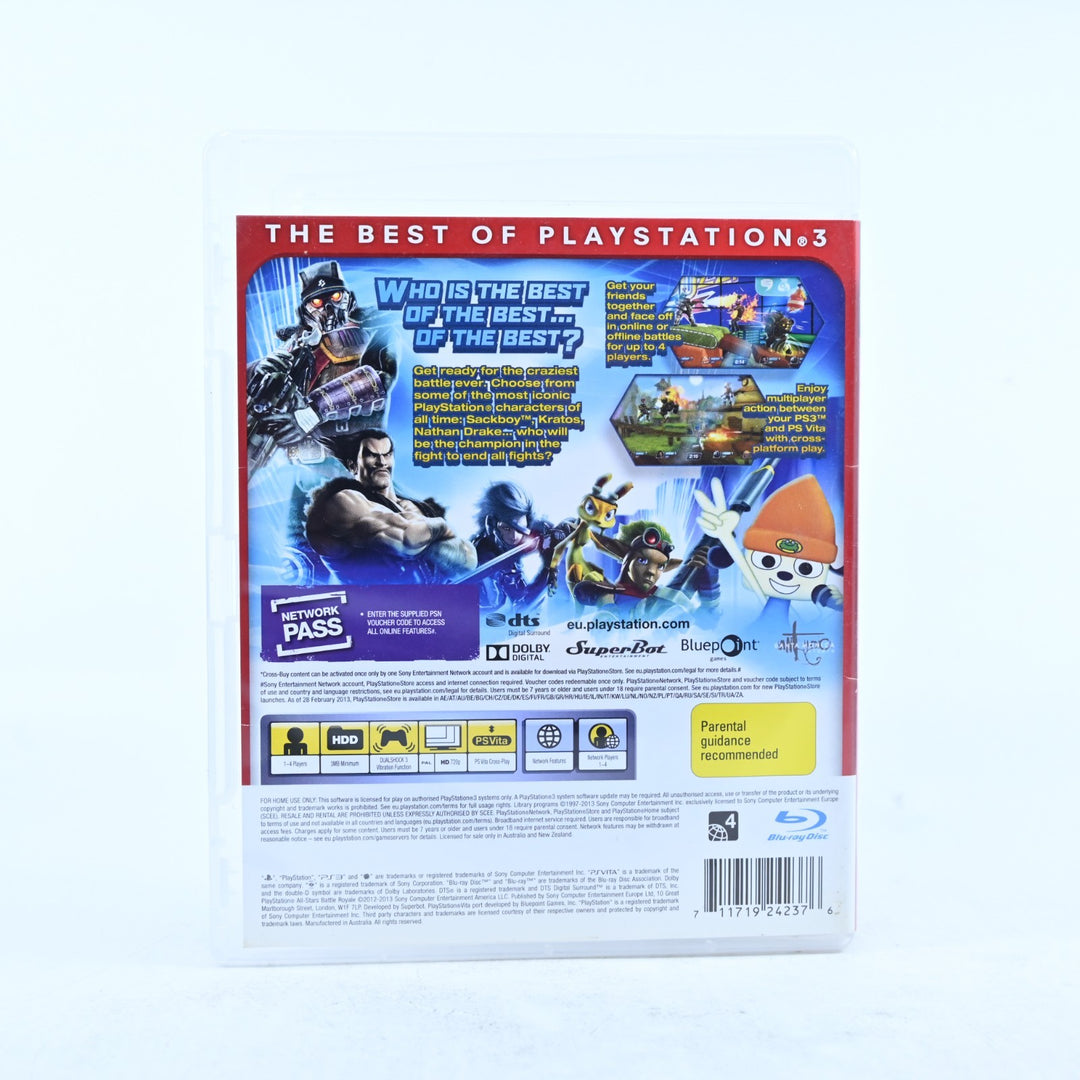 Playstation All-Stars Battle Royale - Sony Playstation 3 / PS3 Game - No Manual