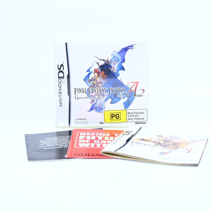 Final Fantasy Tactics A2: Grimoire of the Rift - Nintendo DS Game - PAL + Manual