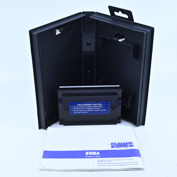 Super Smash T.V. - Sega Master System Game + Manual - PAL - FREE POST!