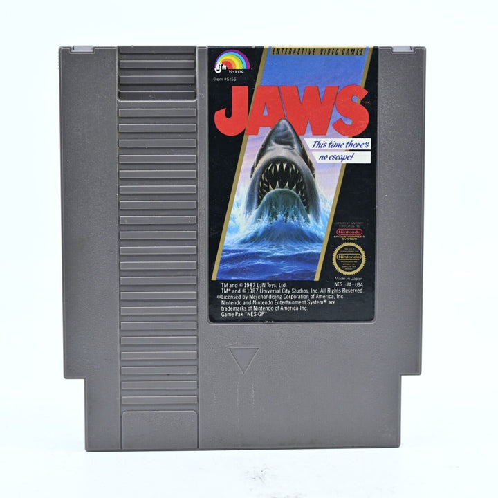 Jaws  - Nintendo Entertainment System / NES Game - NTSC - FREE POST!