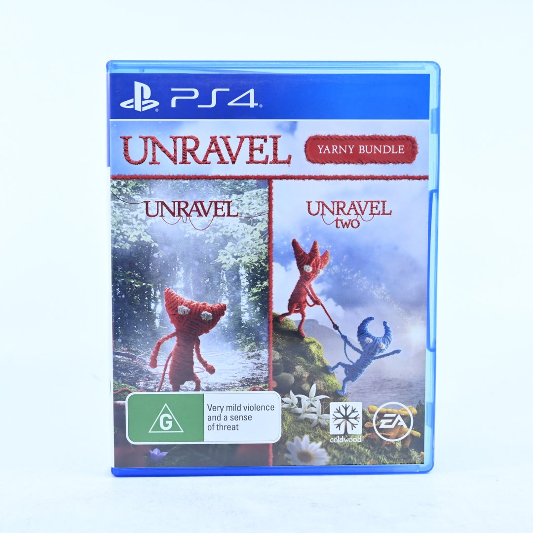 Unravel: Yarny Bundle - Sony Playstation 4 / PS4 Game - MINT DISC!