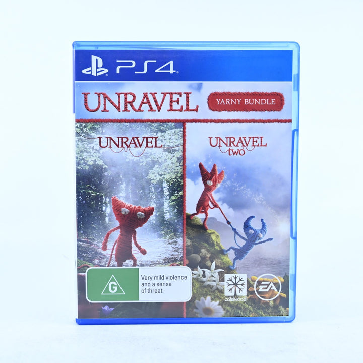 Unravel: Yarny Bundle - Sony Playstation 4 / PS4 Game - MINT DISC!