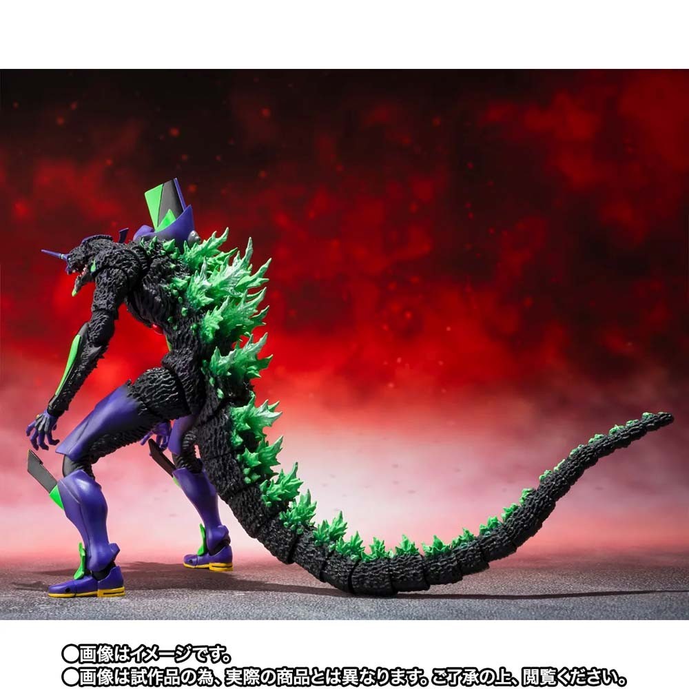 Pre-Order - S.H.MonsterArts Evangelion Test Type-01 G Awakening Form - Model Kit