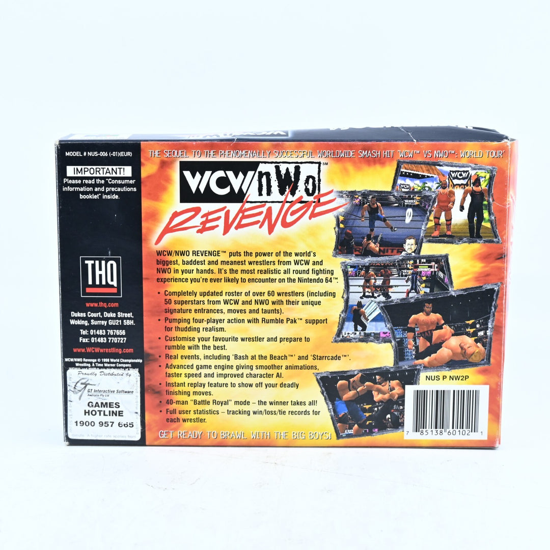 WCW nWo Revenge - N64 / Nintendo 64 Boxed Game - PAL - FREE POST!