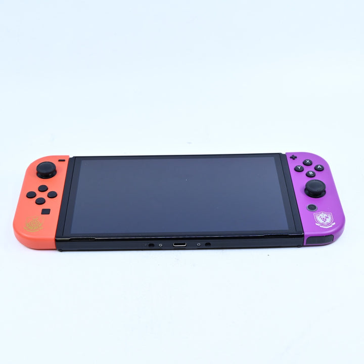 Pokemon Scarlet & Violet Edition - Nintendo Switch OLED Console - HEG-001 - PAL
