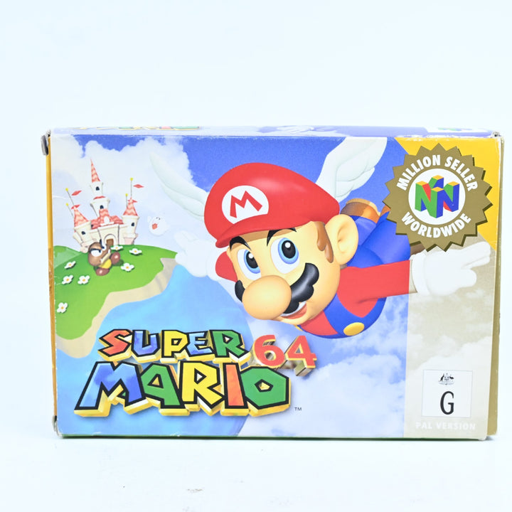 Super Mario 64 - N64 / Nintendo 64 Boxed Game - PAL - FREE POST!
