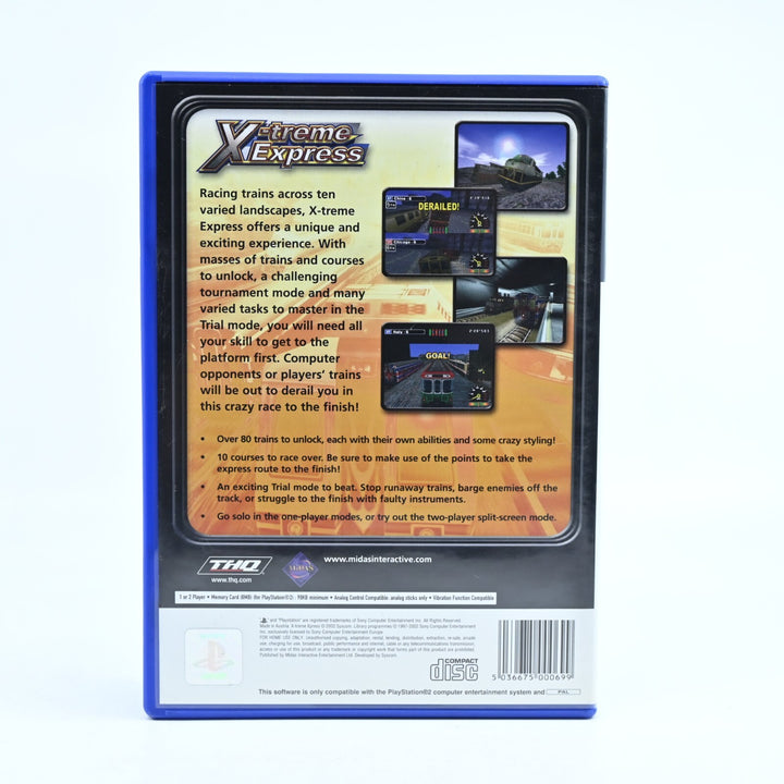 X-treme Express: World Grand Prix - Sony Playstation 2 / PS2 Game + Manual - PAL