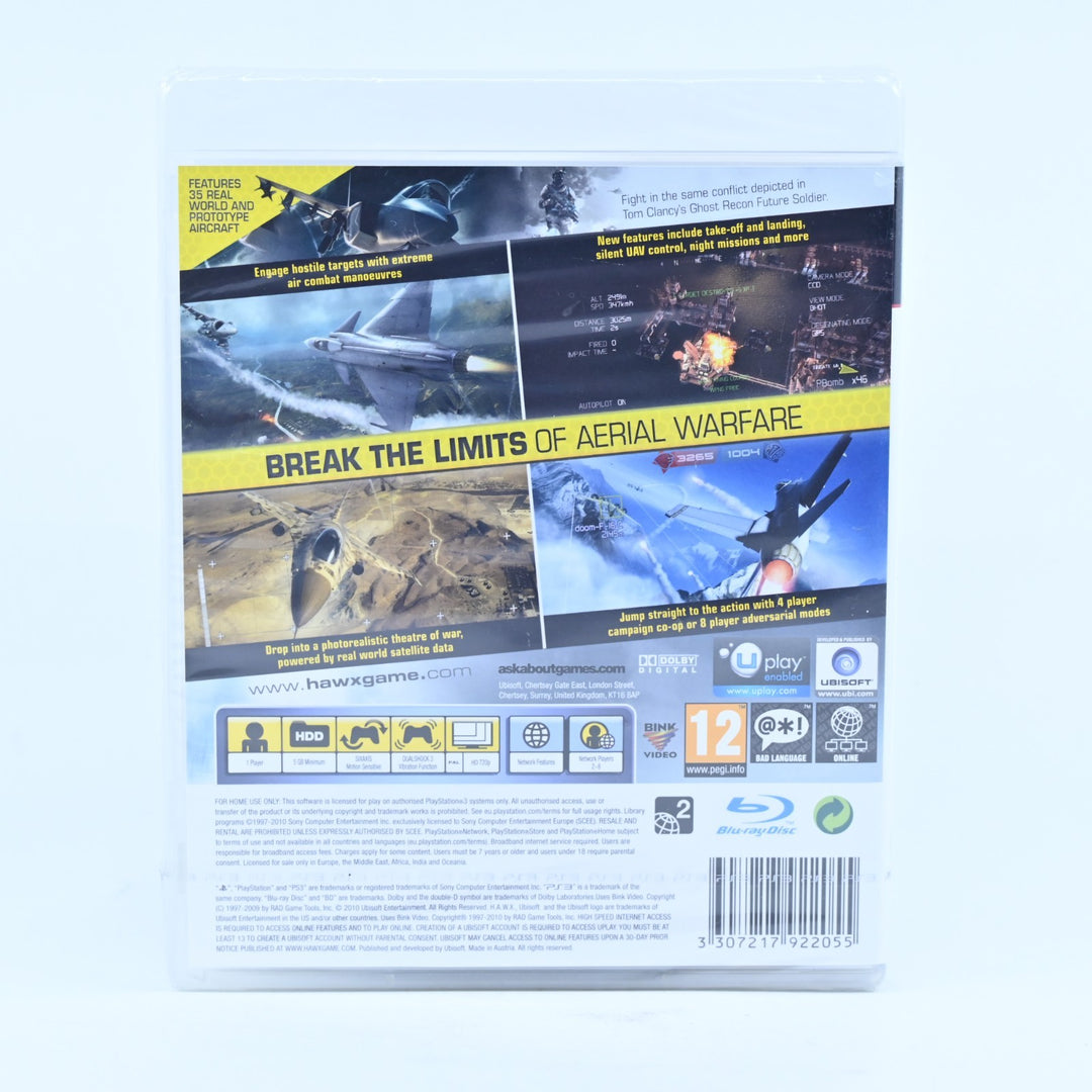 SEALED! - Tom Clancy‘s H.A.W.X 2 - Sony Playstation 3 / PS3 Game + Manual