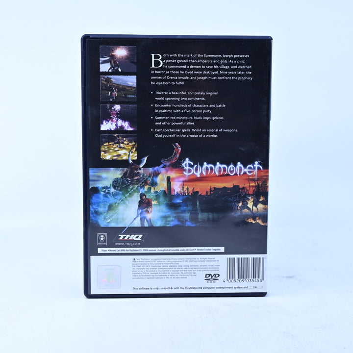Summoner - Sony Playstation 2 / PS2 Game + Manual - PAL